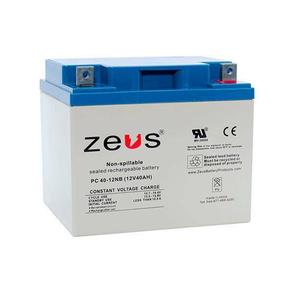 Zeus Battery PC40-12NB - 12V 40AH SLA Battery