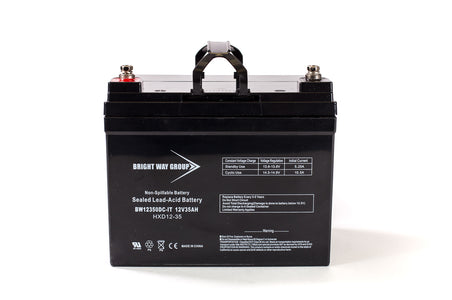 Bright Way Group BW 12350 IT (Group U1) - 12V 35AH SLA Battery ...